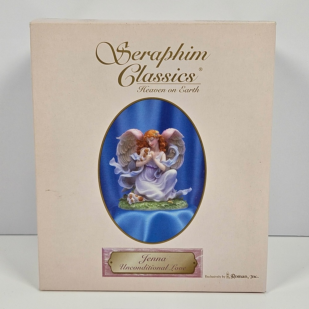 Seraphim Classics Jenna Unconditional Love Angel Figurine Roman Inc 84309 NIB